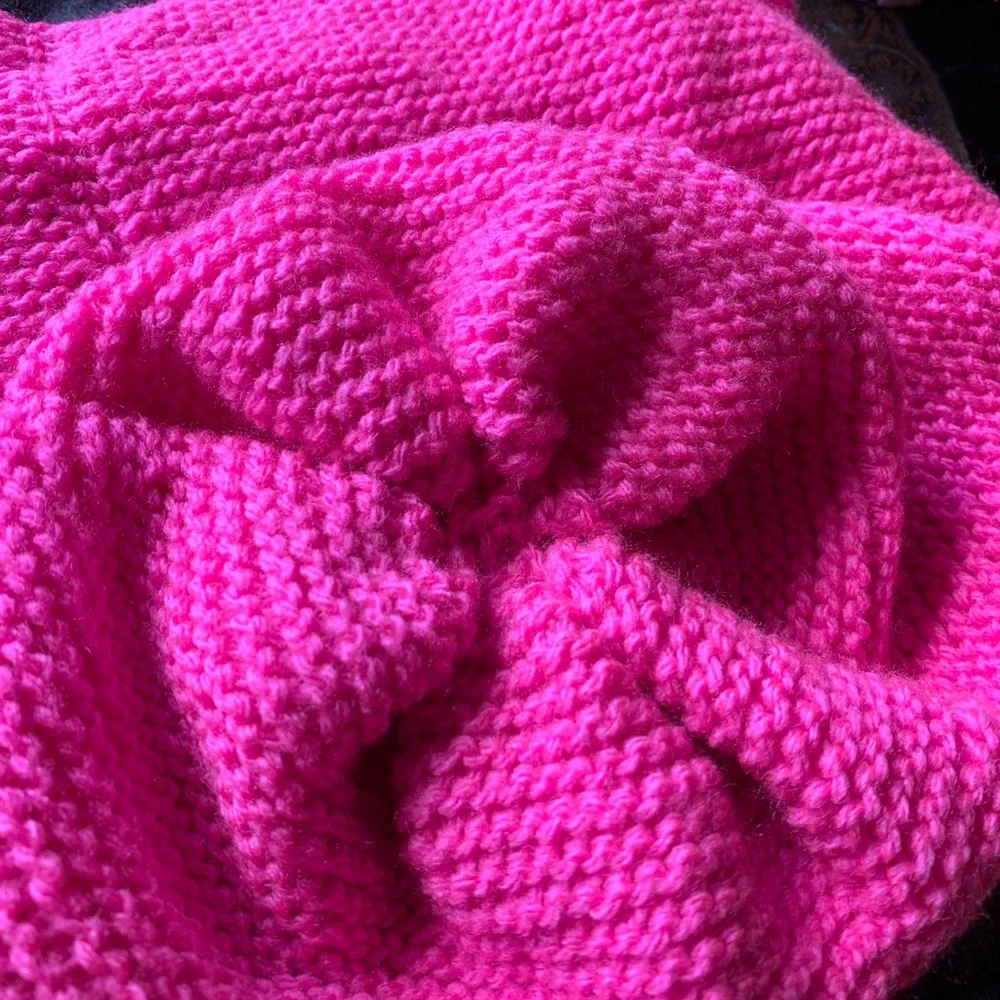 100% handmade Soft wool slouchy convertible Hat/beanie - Picture 10 of 12